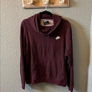 Nike Maroon Pullover Hoodie